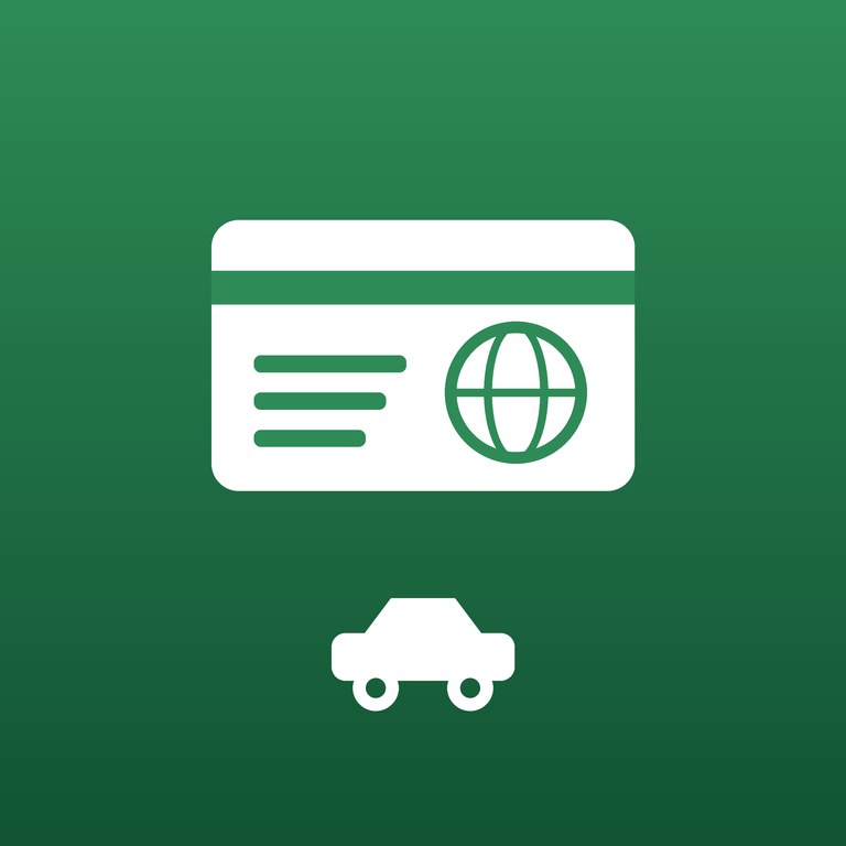 Green Card insurance – international motor insurance card icon